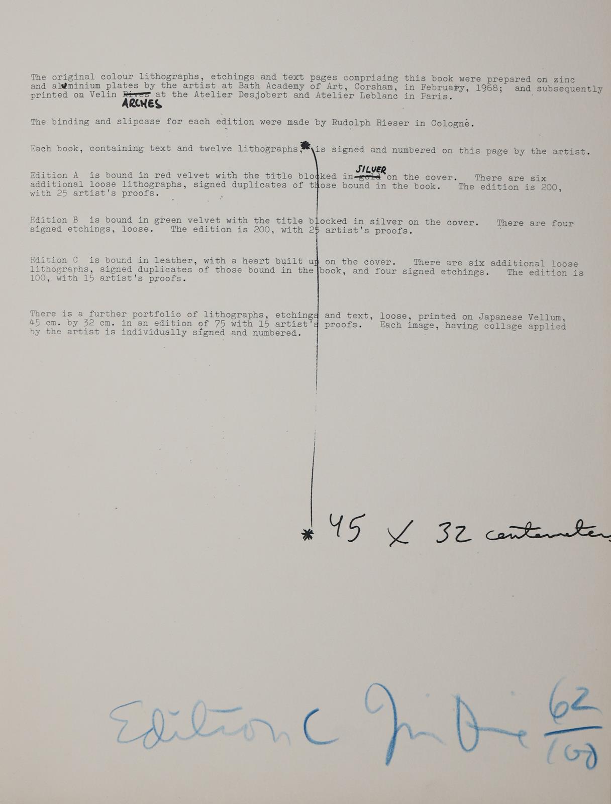 Dine, Jim | Bild Nr.3