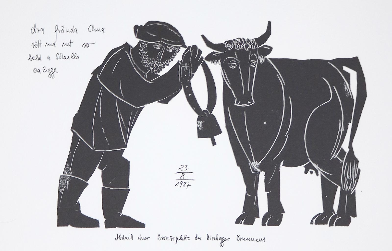 Graphikmappen mit Holzschnitten. | Bild Nr.6