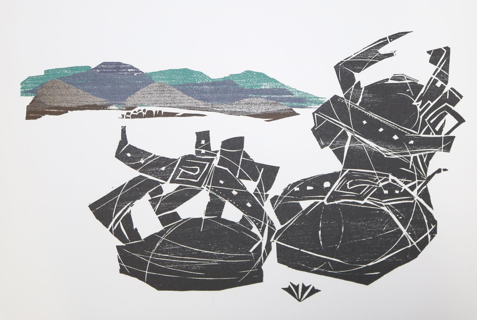 Graphikmappen mit Holzschnitten. | Bild Nr.7