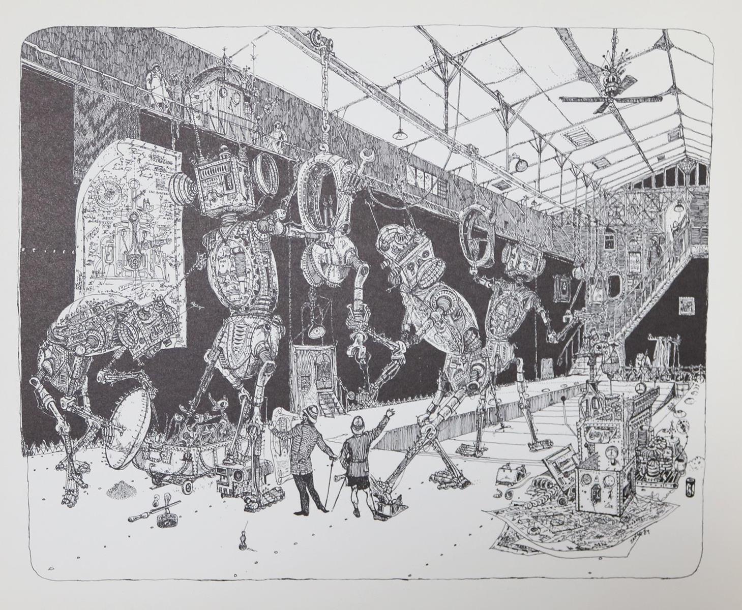 Graphikmappen mit Holzschnitten. | Bild Nr.8