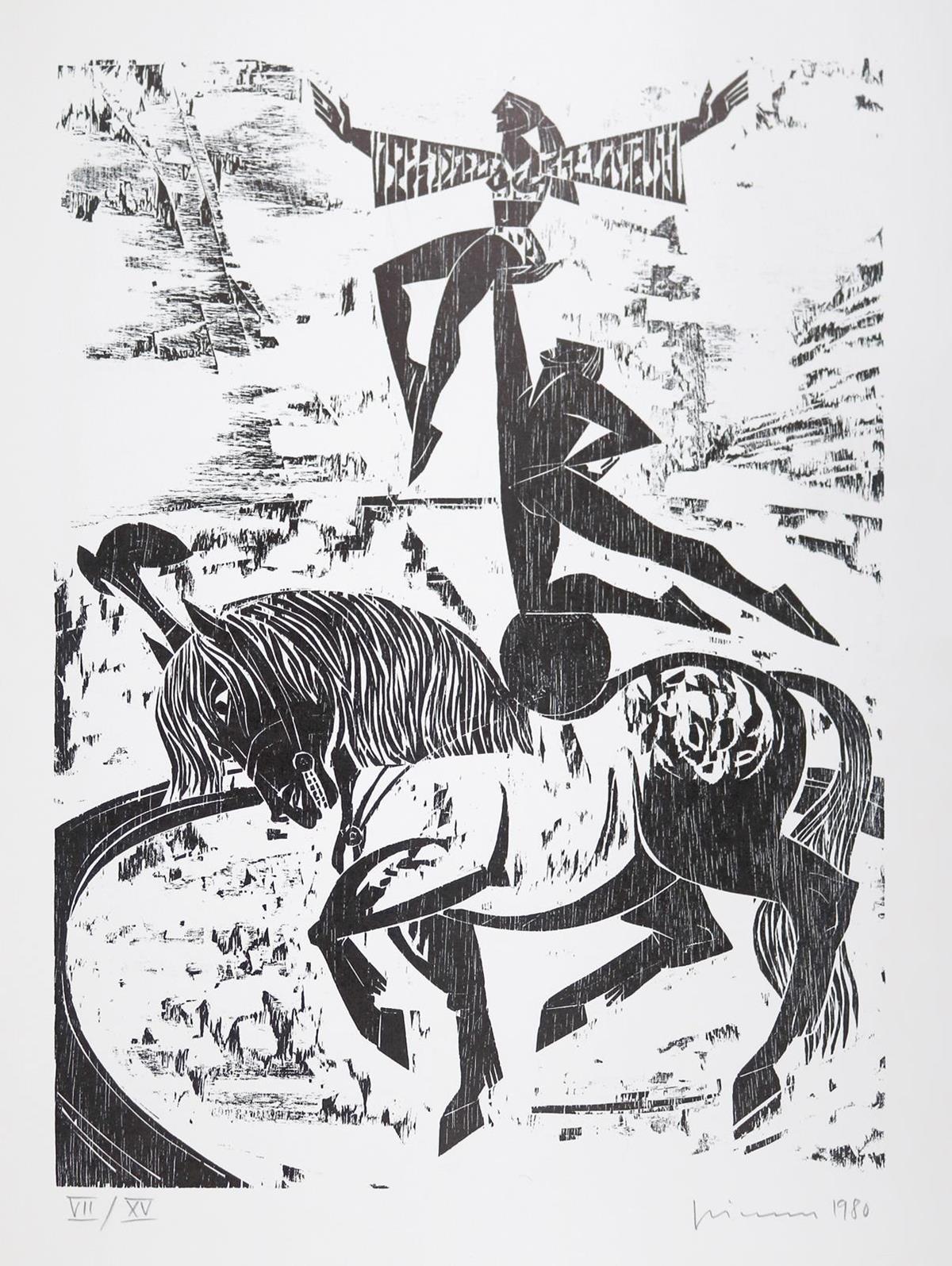 Graphikmappen mit Holzschnitten. | Bild Nr.10