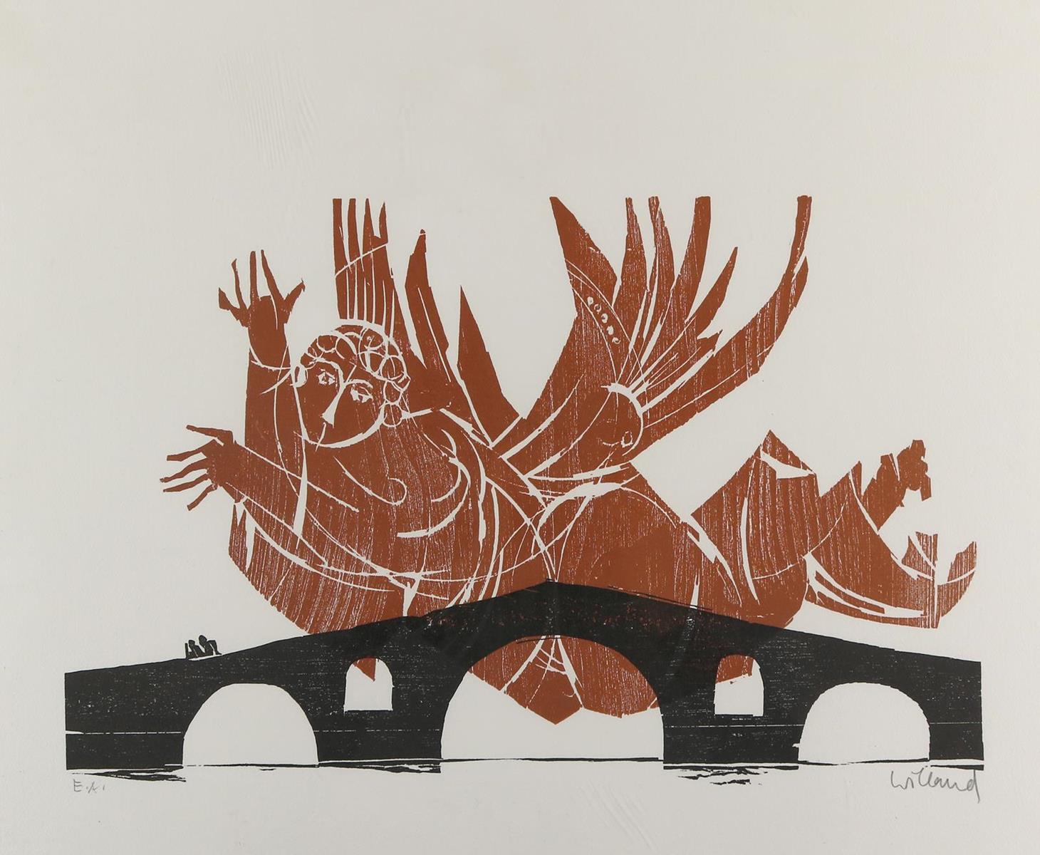 Graphikmappen mit Holzschnitten. | Bild Nr.15