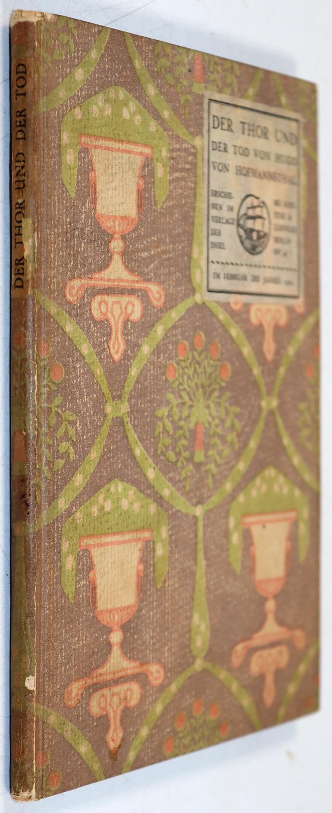 Hofmannsthal,H.v. | Bild Nr.2