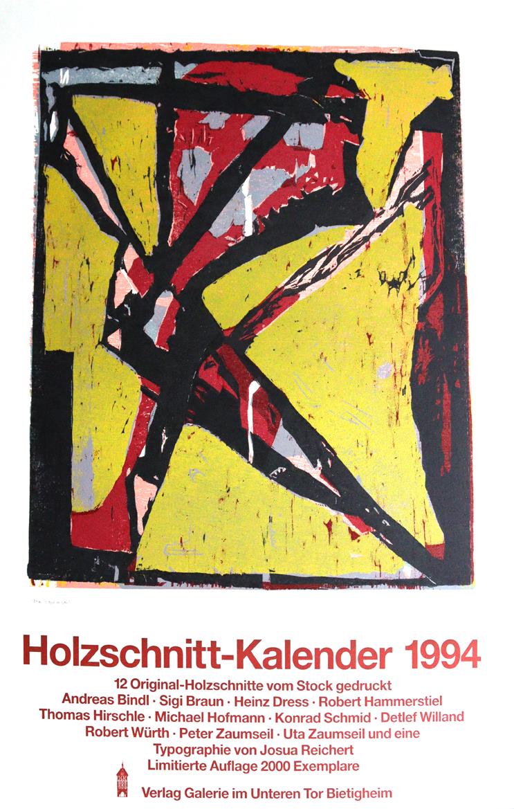 Holzschnitt-Kalender. | Bild Nr.1