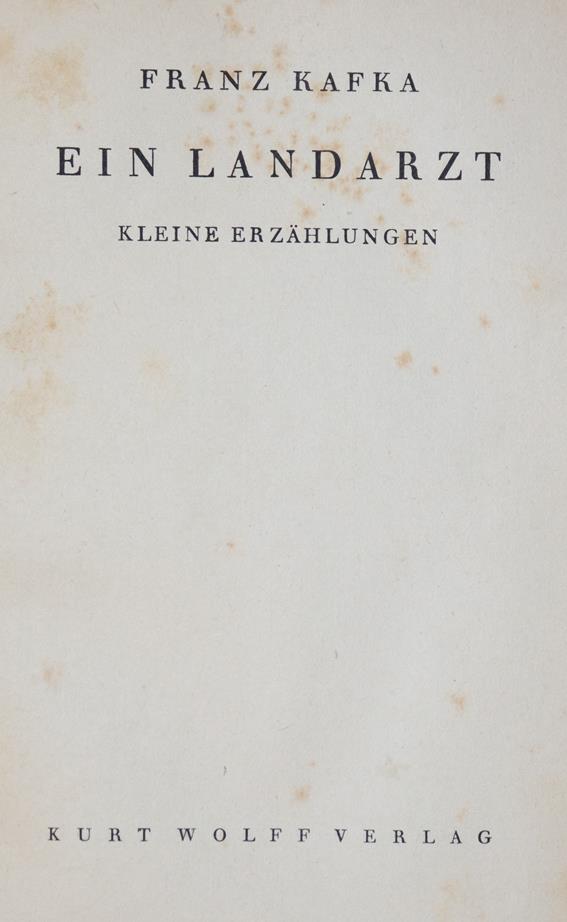 Kafka,F. | Bild Nr.1