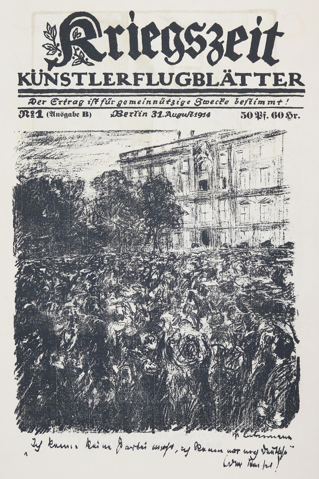 Kriegszeit. | Bild Nr.1