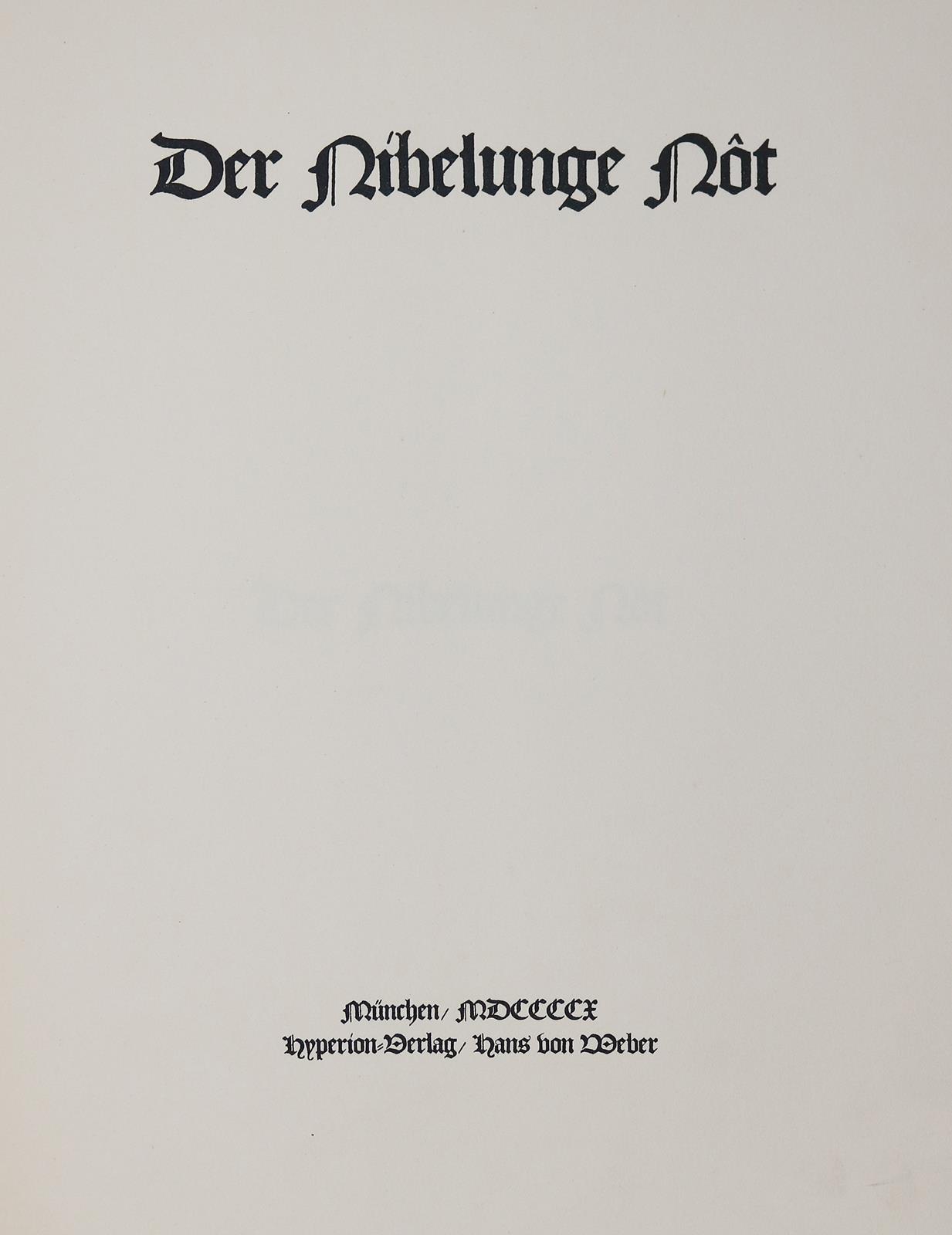 Nibelunge Not, Der. | Bild Nr.1