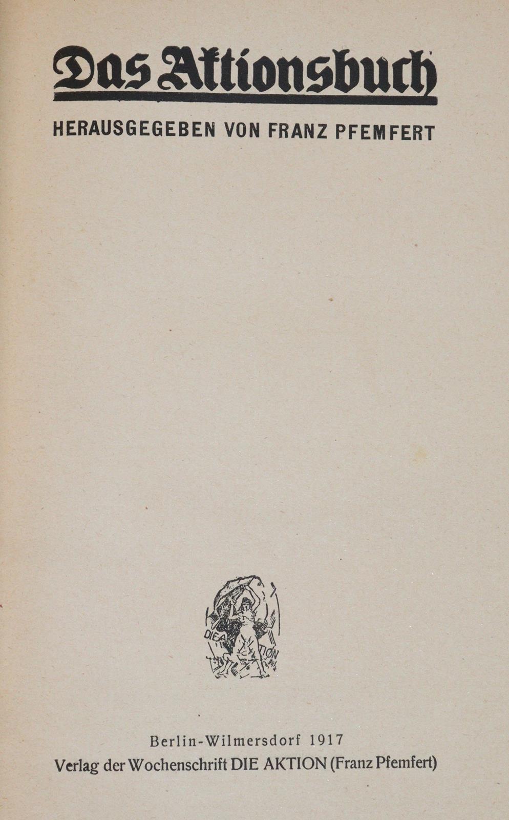 Pfemfert,F. (Hrsg.). | Bild Nr.1