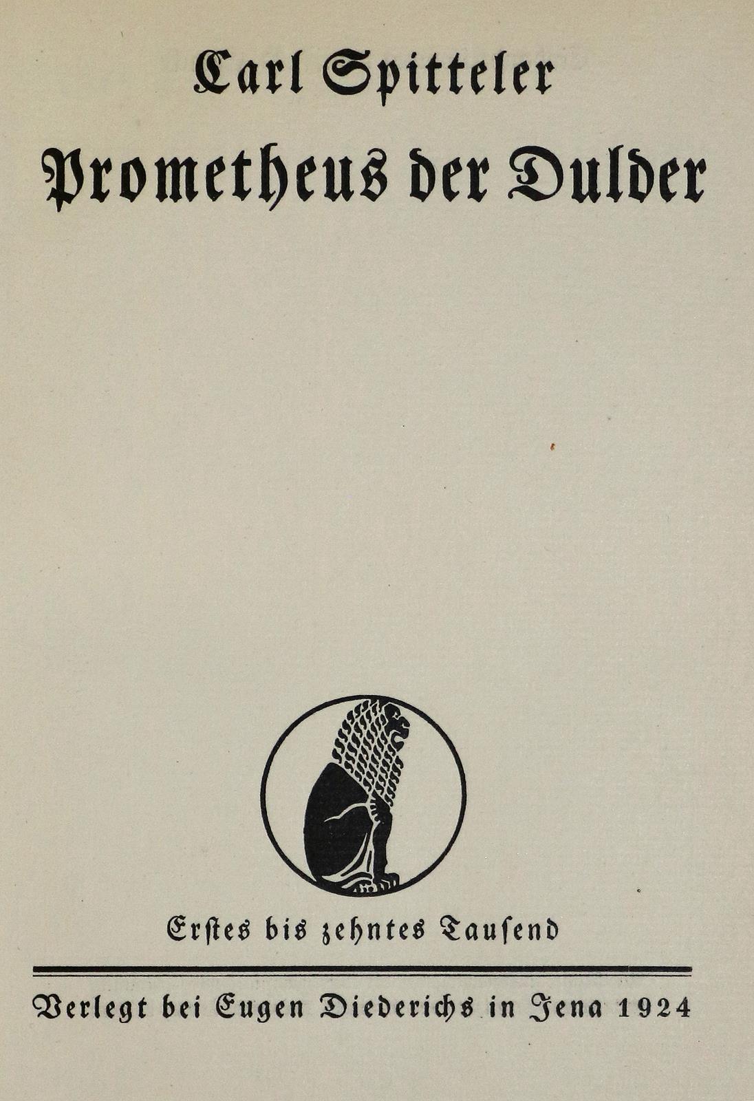 Spitteler,C. | Bild Nr.1