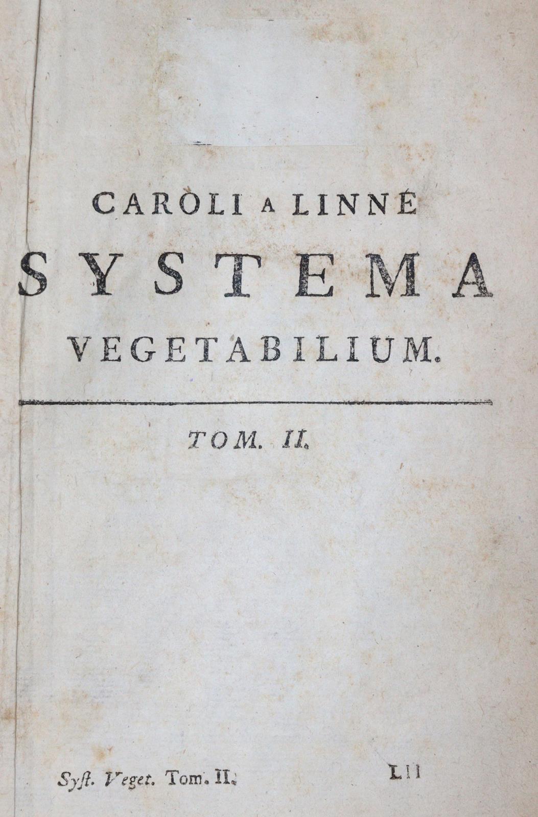 Linné,C.v. | Bild Nr.1