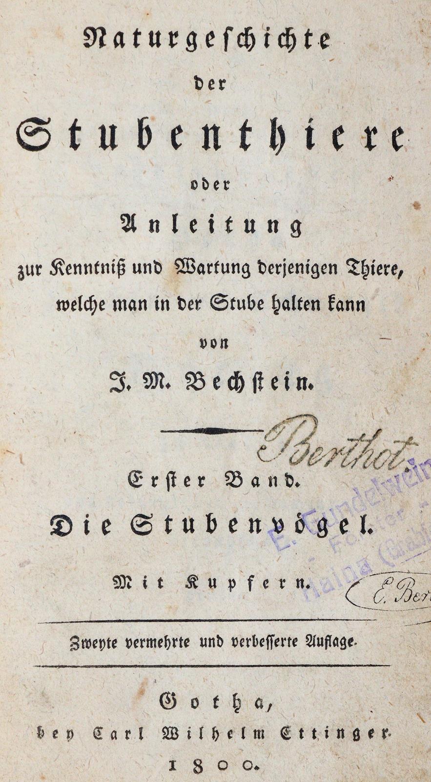 Bechstein,J.M. | Bild Nr.1