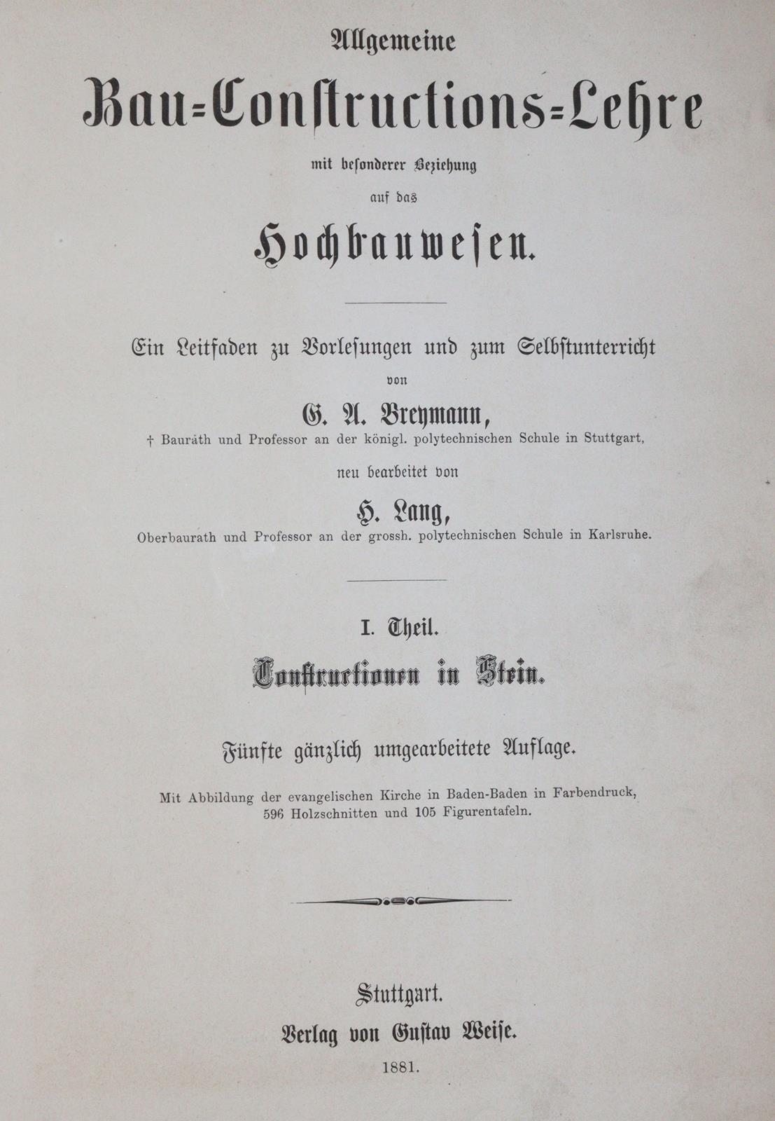 Breymann,G.A. | Bild Nr.1