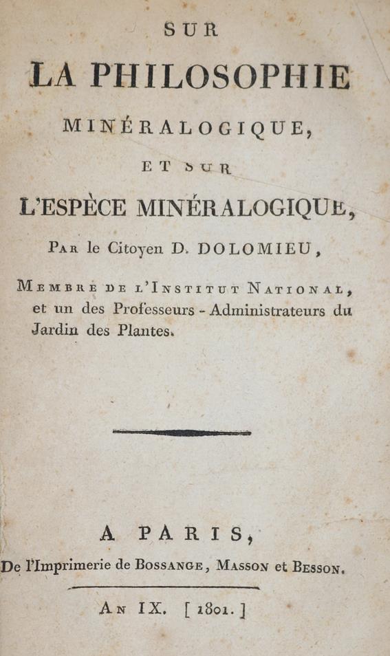 Dolomieu,D.de. | Bild Nr.1