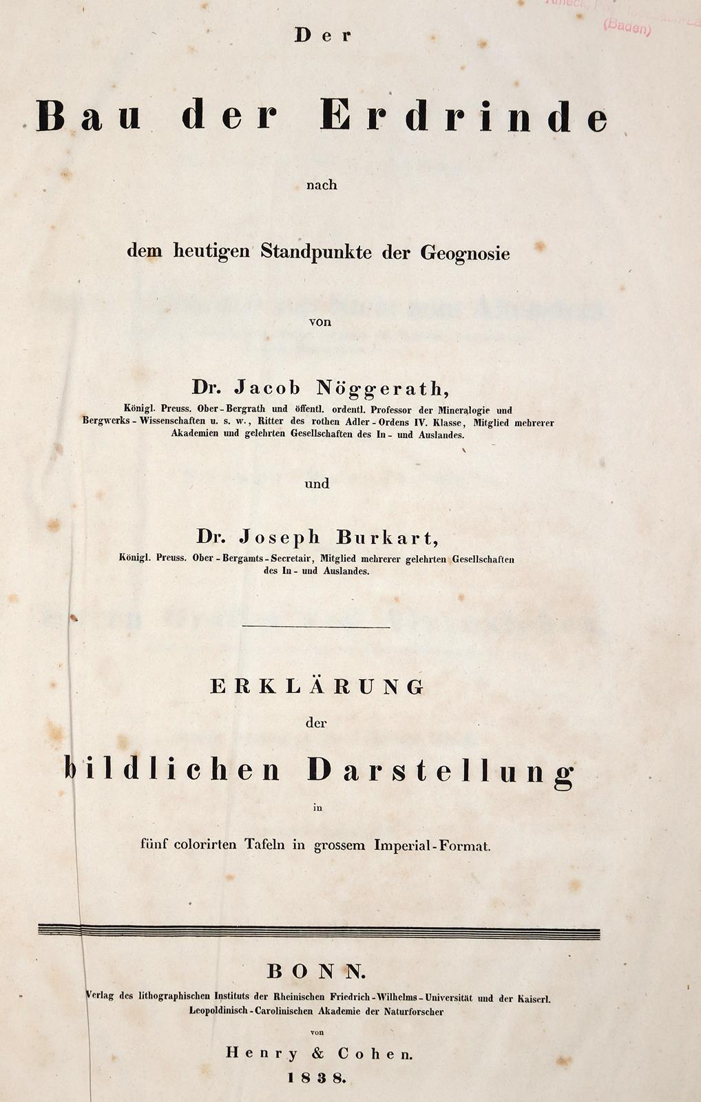 Nöggerath,J. u. J.Burkart. | Bild Nr.1