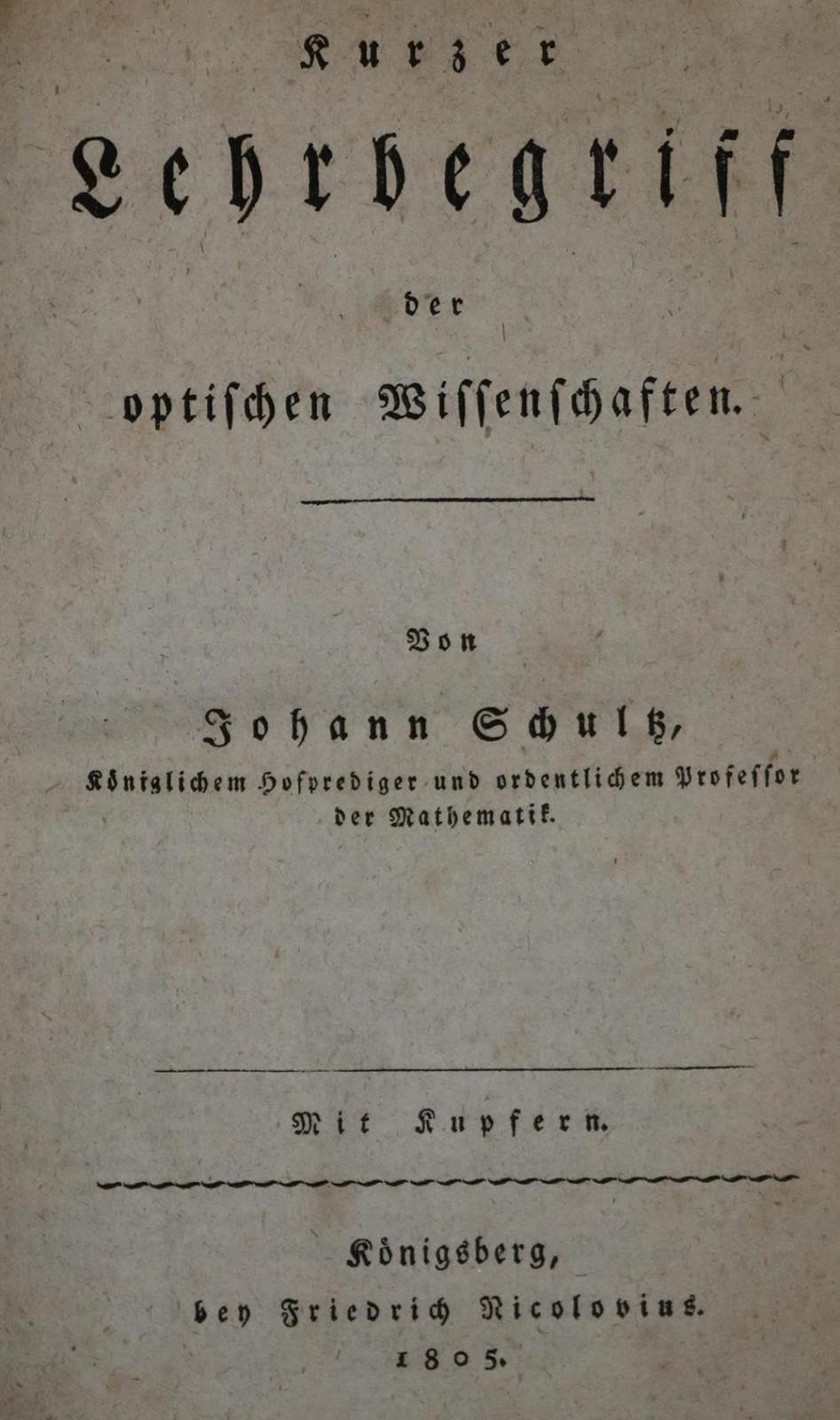 Schultz,J.F. | Bild Nr.1