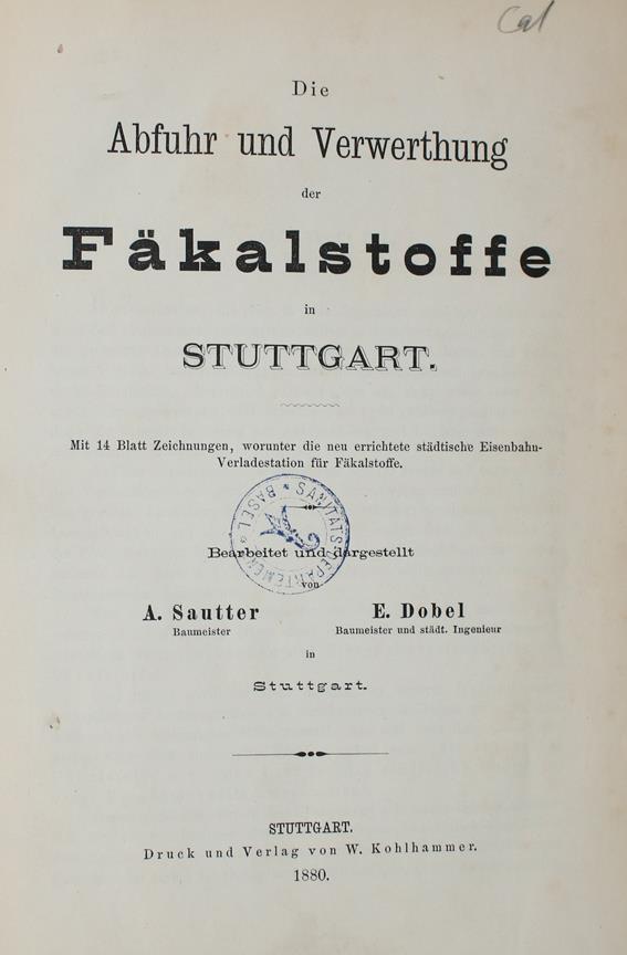 Sautter,A. u. E.Dobel. | Bild Nr.1