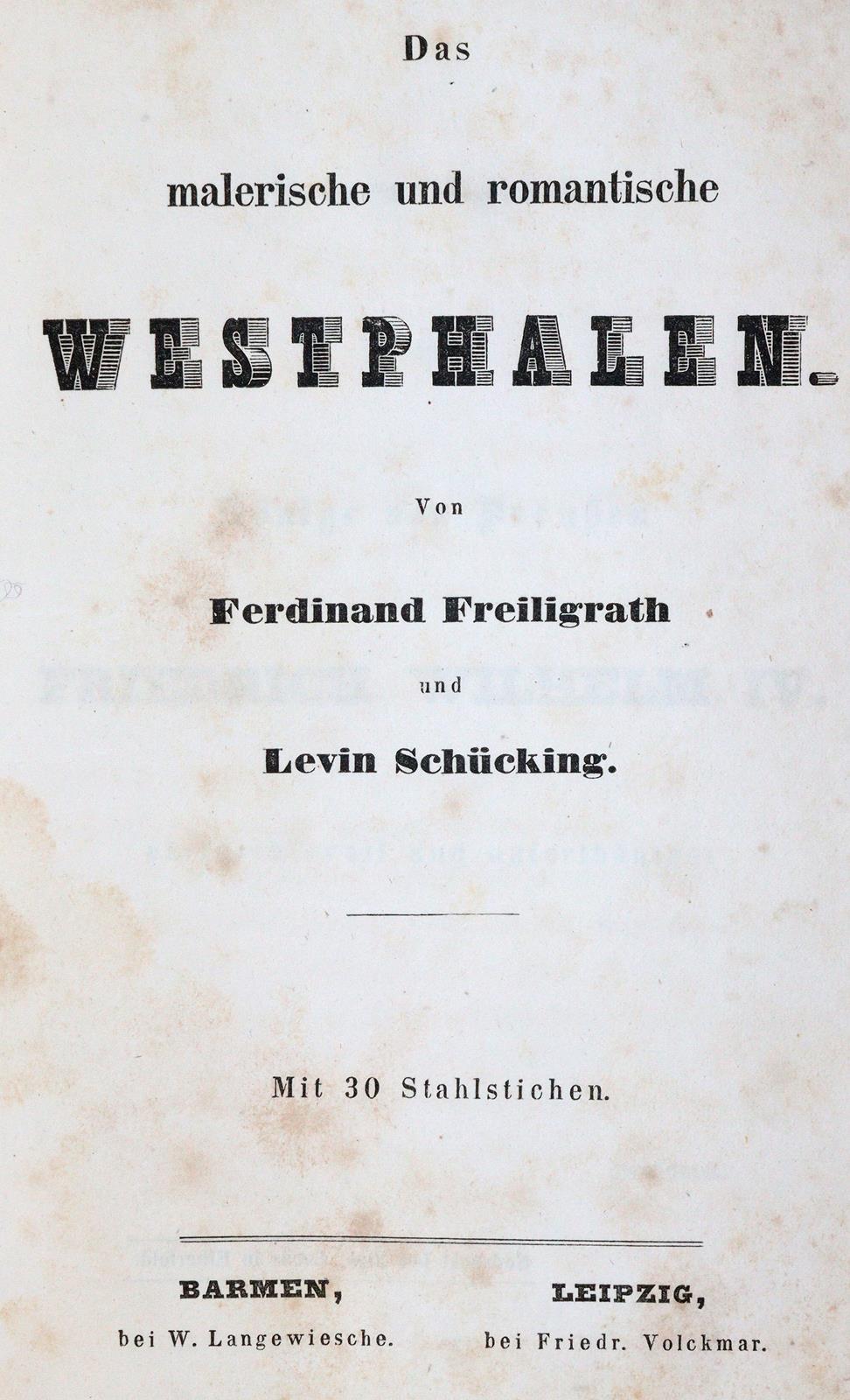 Schücking,L. u. F. Freiligrath. | Bild Nr.1