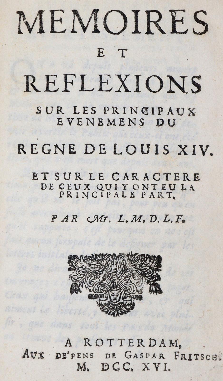 (La Fare,C.A.de). | Bild Nr.1