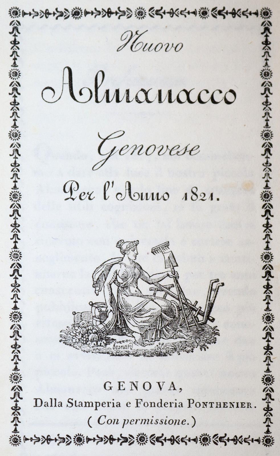 Nuovo Almanacco Genovese | Bild Nr.1