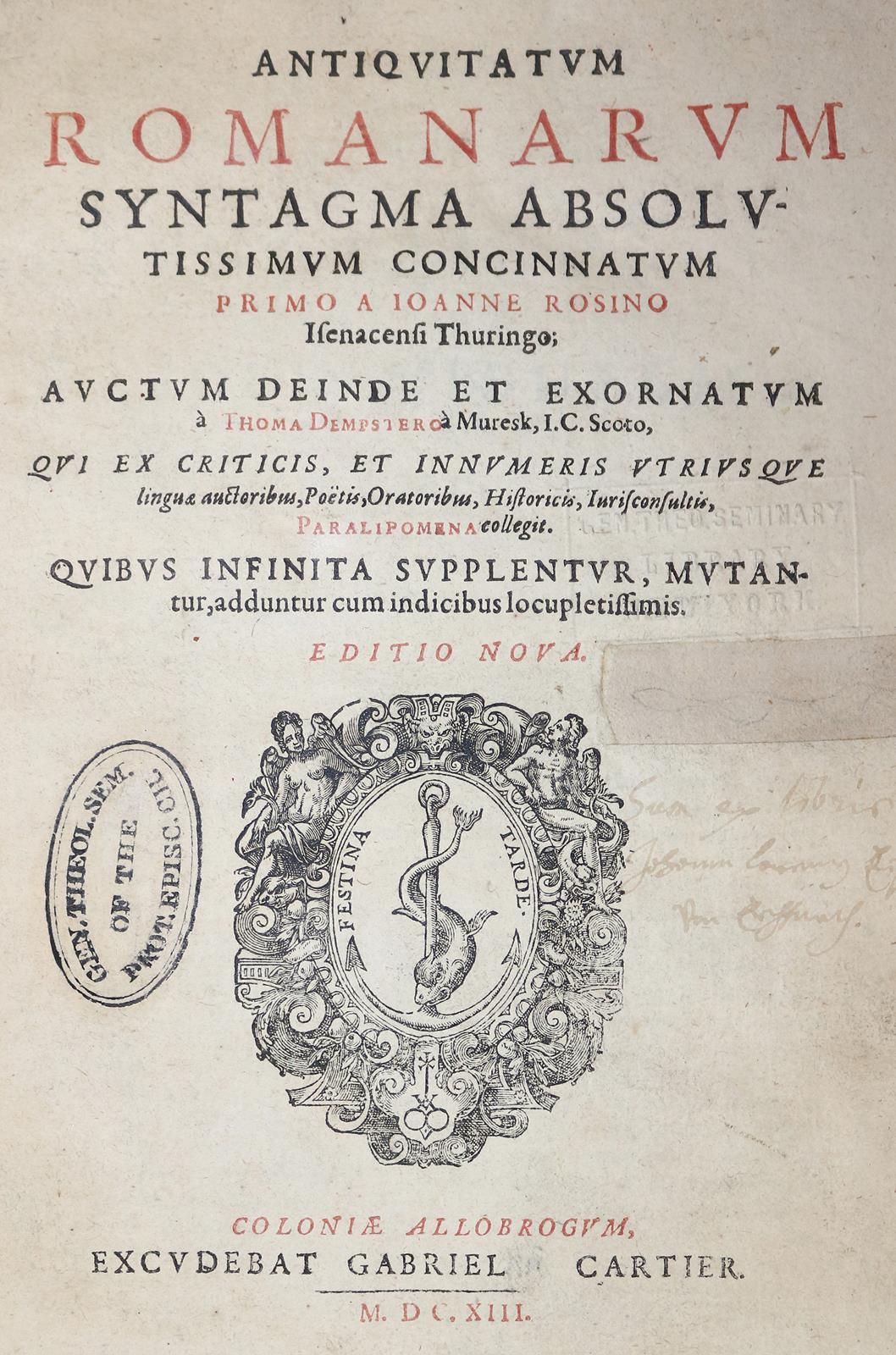 Rosinus,J. | Bild Nr.1