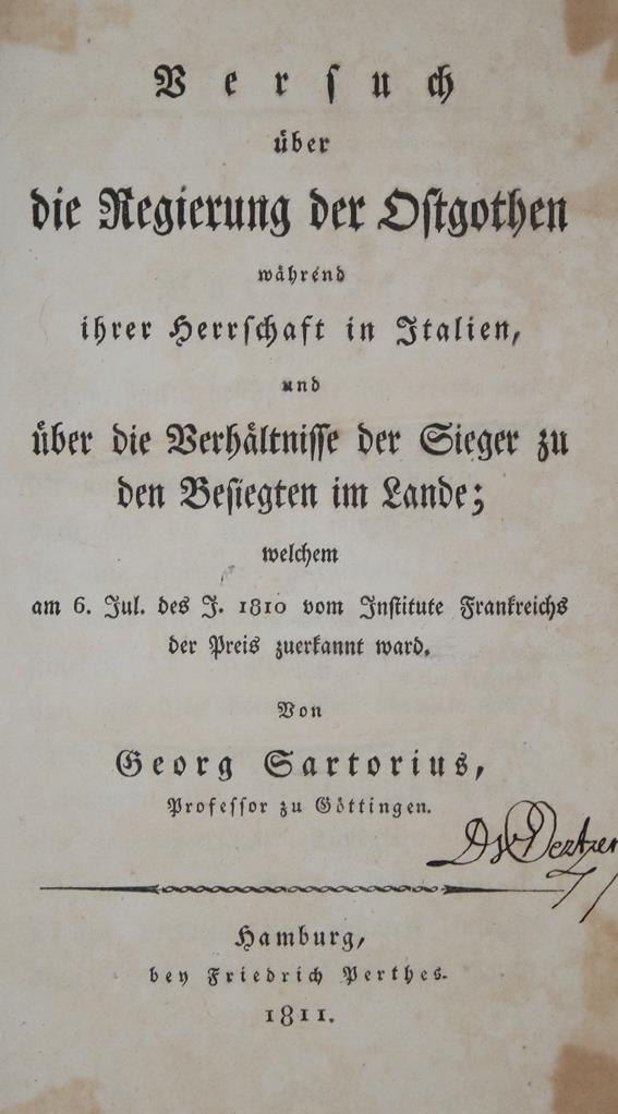 Sartorius (v. Waltershausen),G. | Bild Nr.1