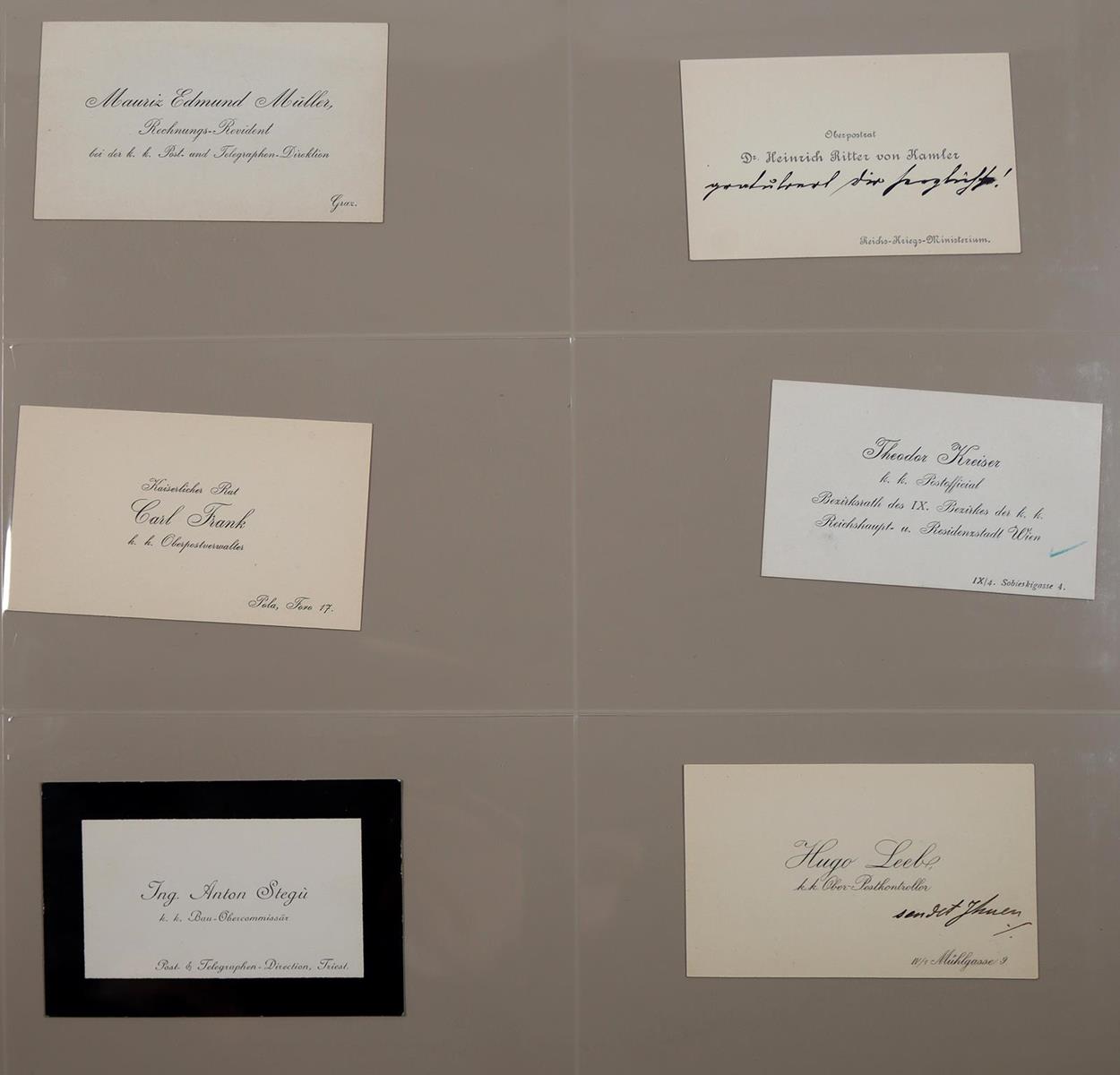 Visitenkarten. | Bild Nr.2