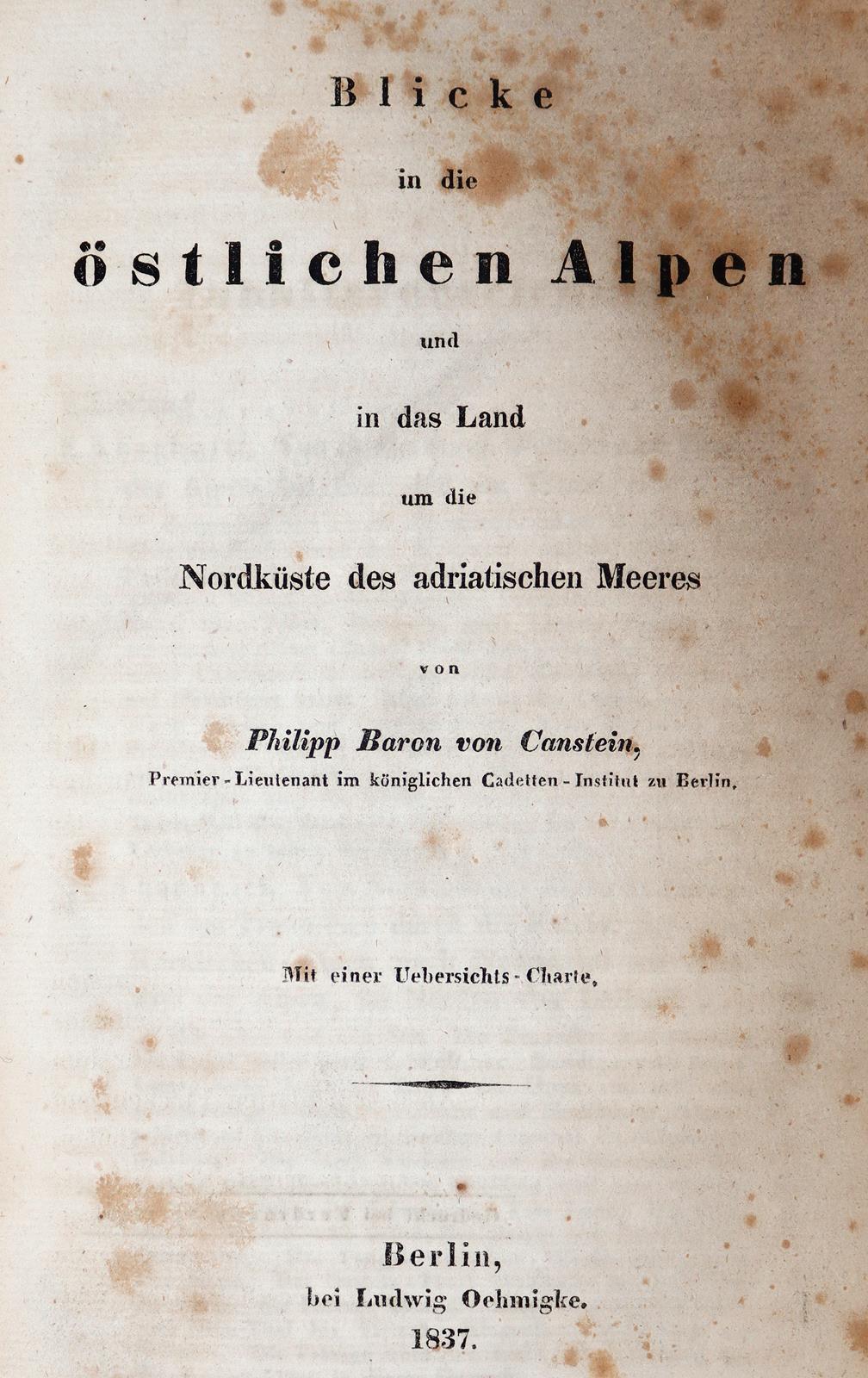 Canstein,P.v. | Bild Nr.1