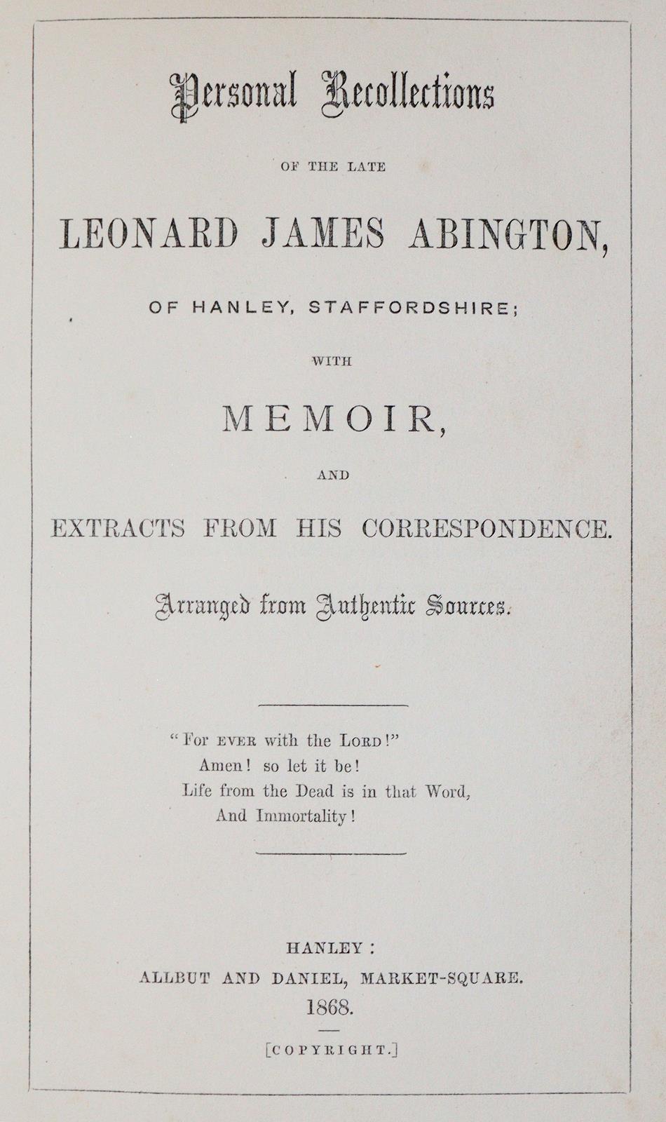 Abington. | Bild Nr.1