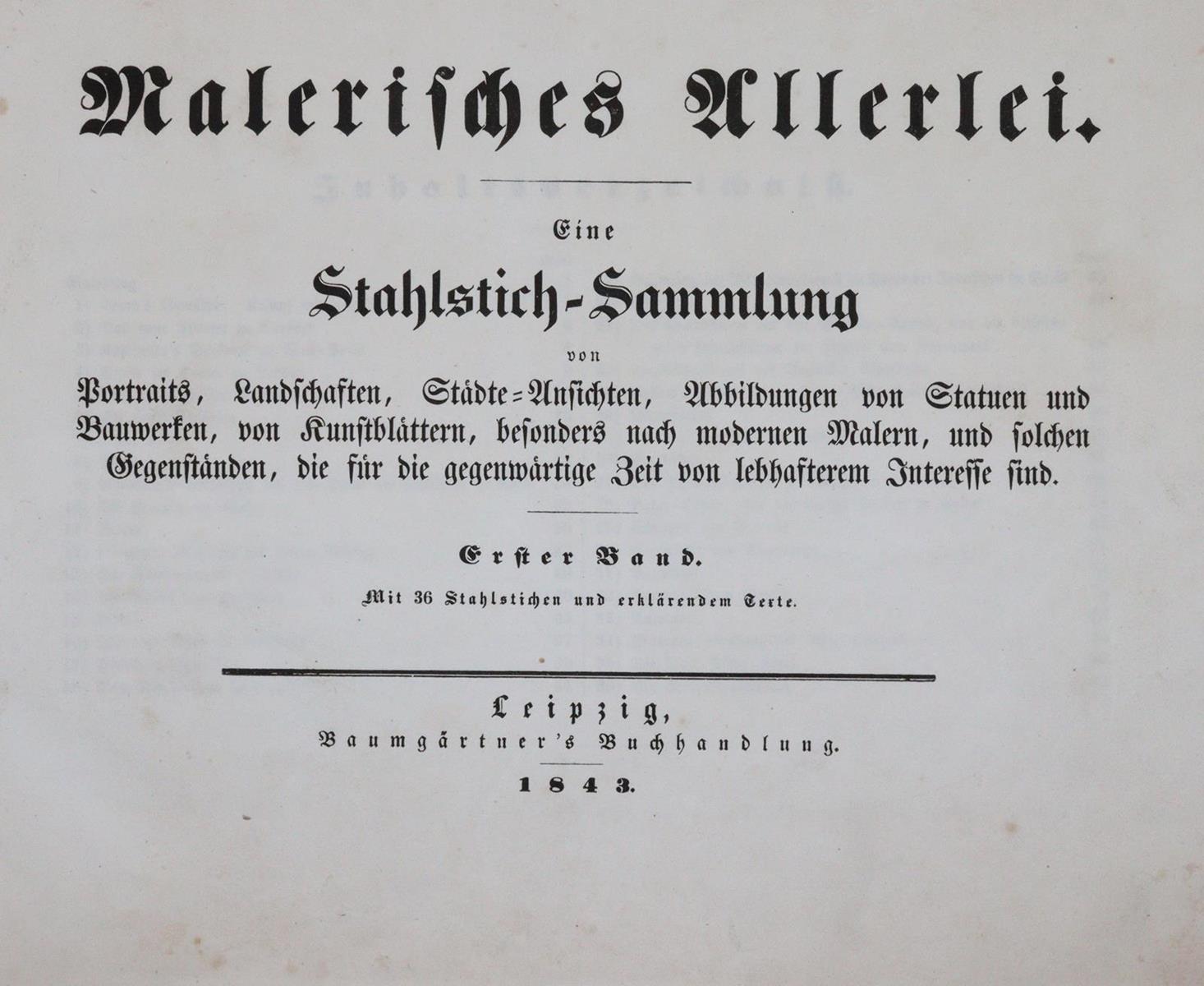 Malerisches Allerlei. | Bild Nr.1