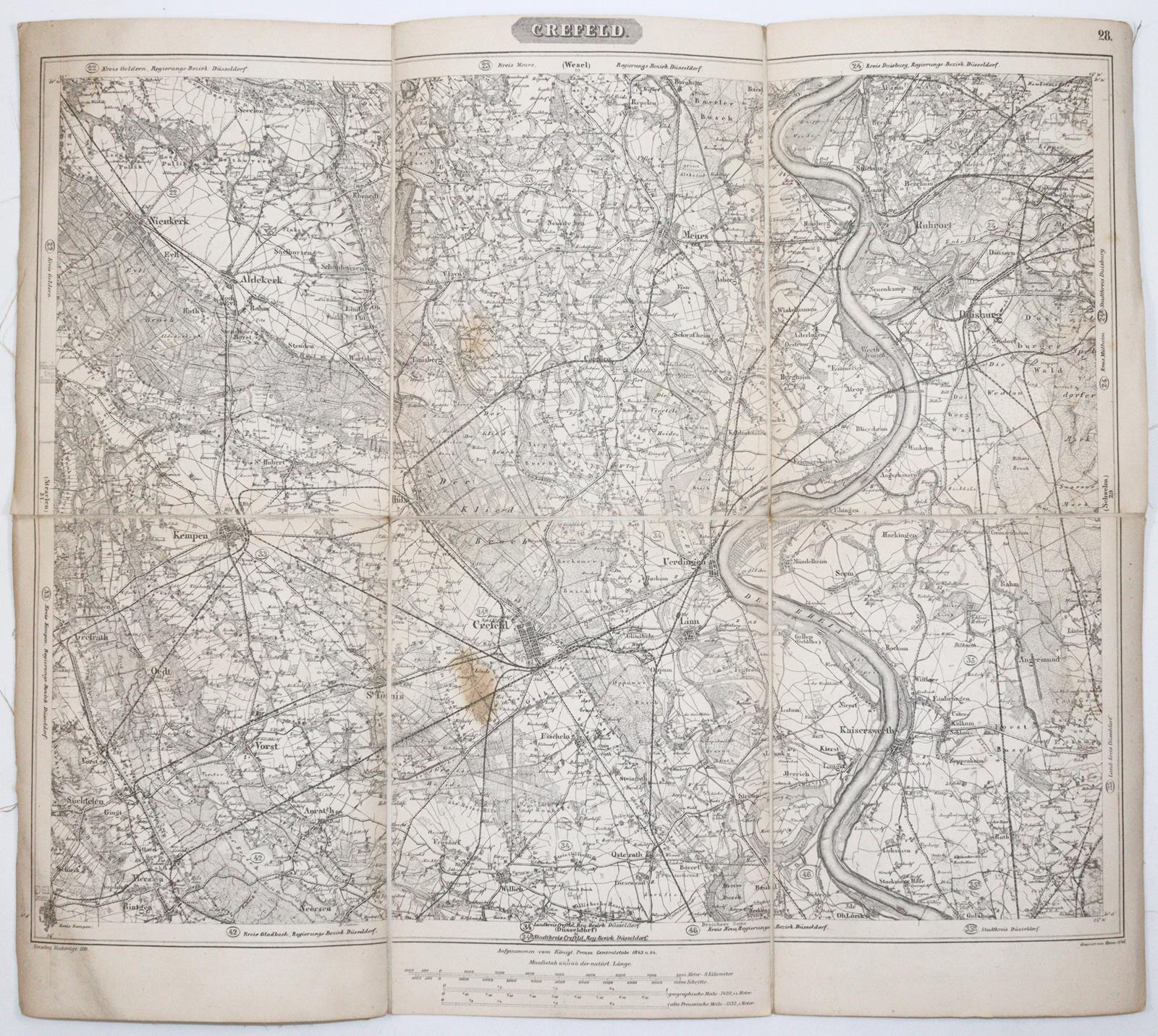 Post- und Eisenbahn-Reisekarte | Bild Nr.1