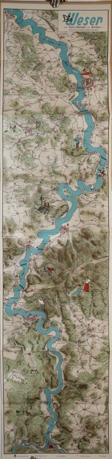 Post- und Eisenbahn-Reisekarte | Bild Nr.2