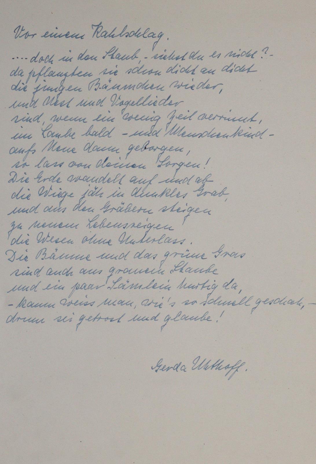 Uhthoff, Gerda, | Bild Nr.4