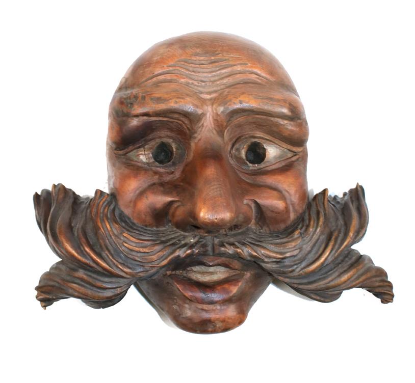 Holzlarve, | Bild Nr.1