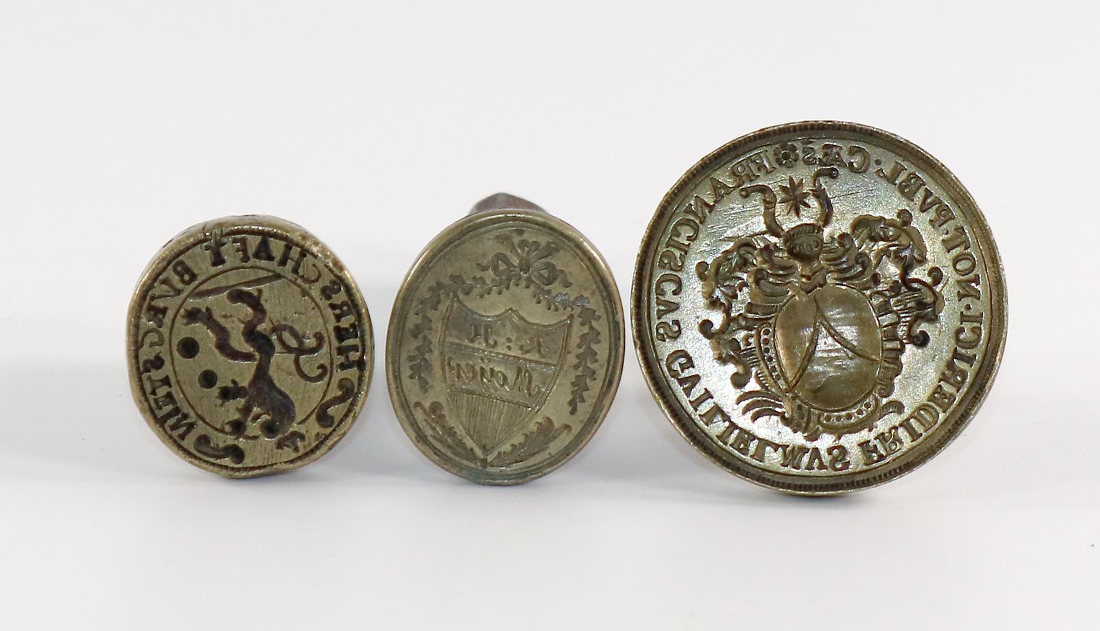 Drei Petschaften, | Bild Nr.2