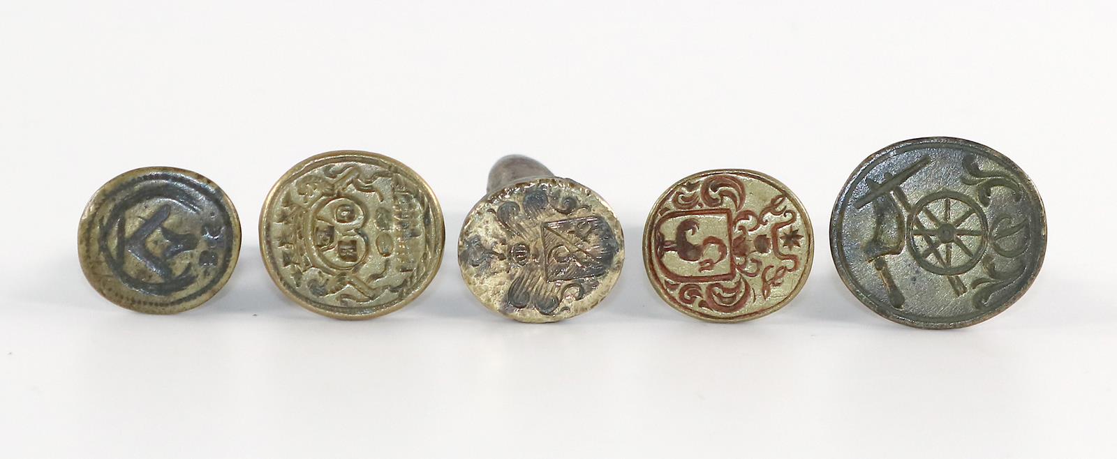 Fünf Petschaften | Bild Nr.2