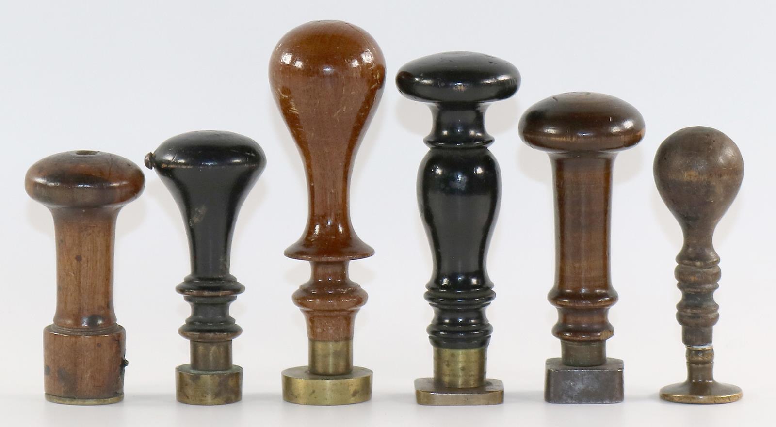 Sechs Petschaften | Bild Nr.1