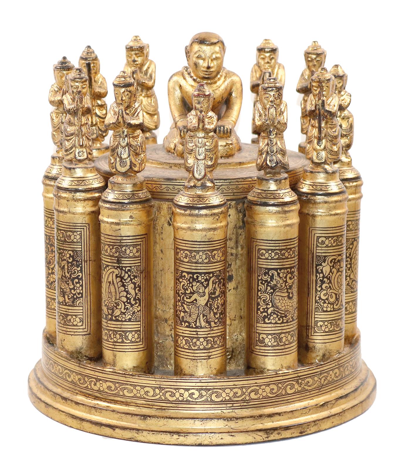 Antike burmesische Medizinbox. | Bild Nr.2