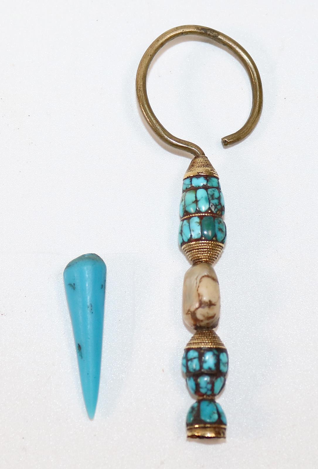 Beamtenohrring, Tibet. | Bild Nr.2