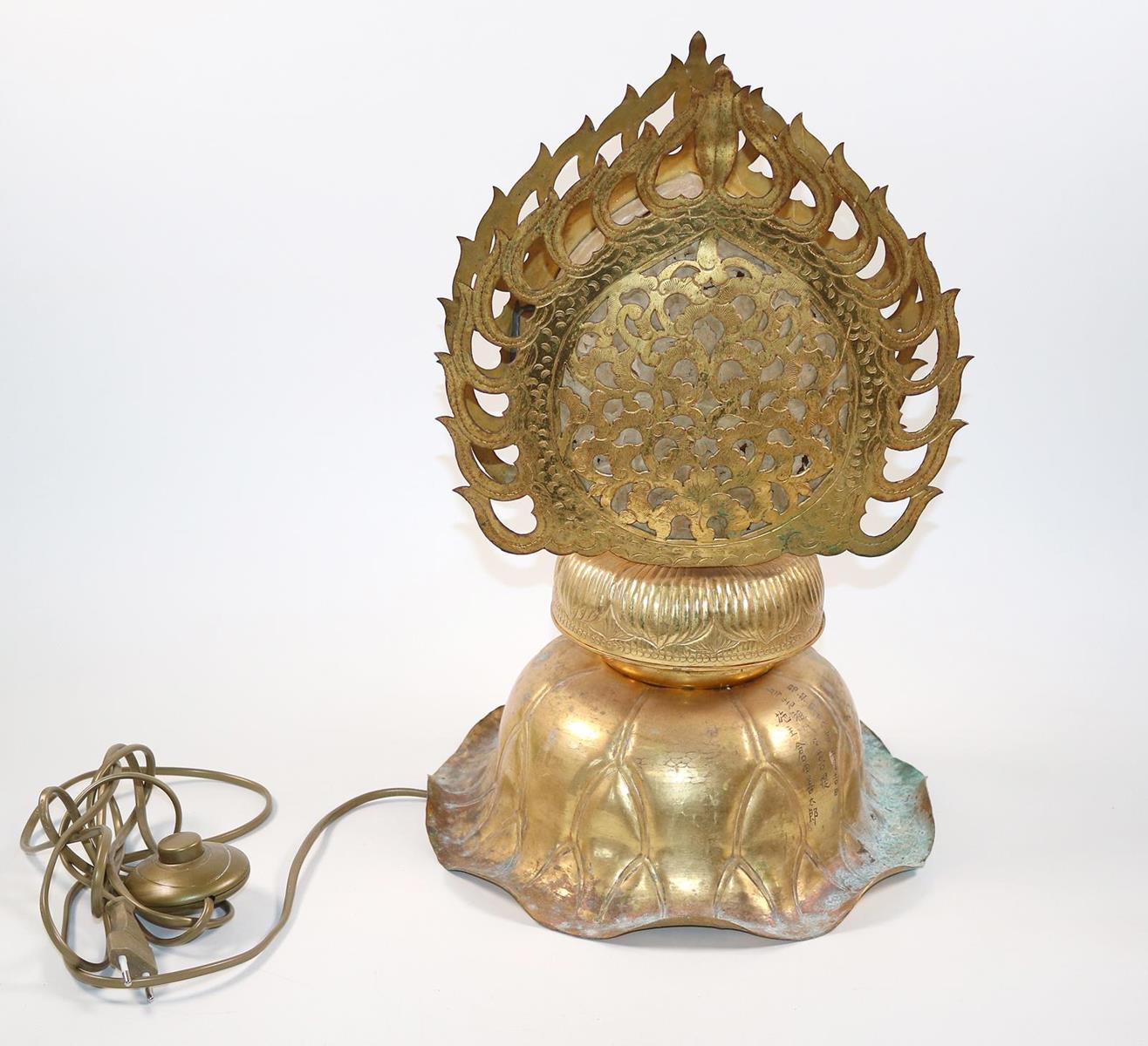 Lotoslampe. | Bild Nr.1