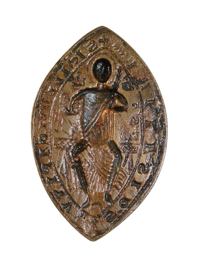 Spitzovales Kirchensiegel | Bild Nr.2