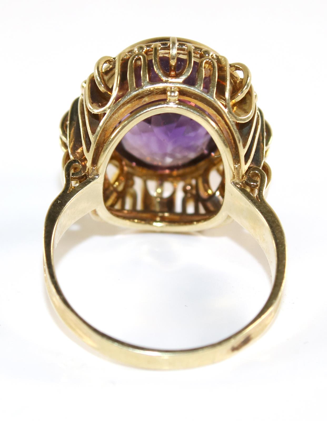 Damenring mit Amethyst. | Bild Nr.3