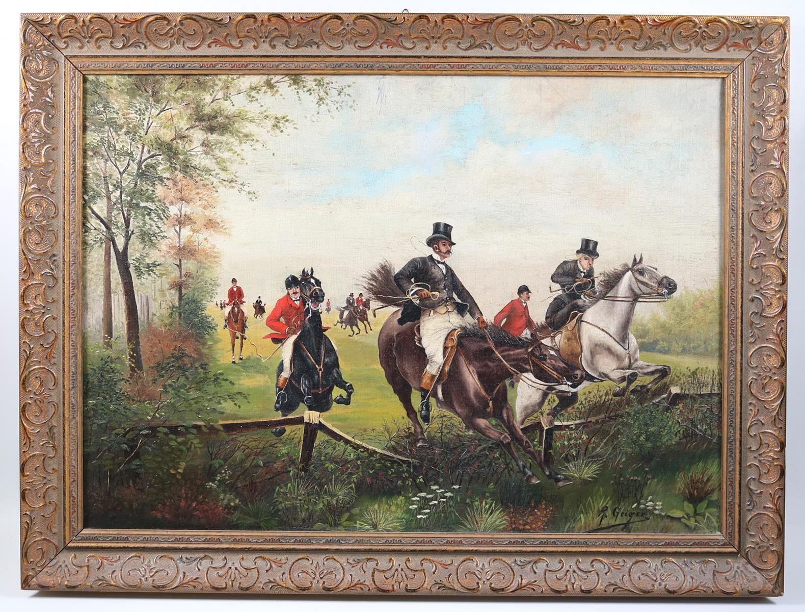 Parforce-Jagd. | Bild Nr.2