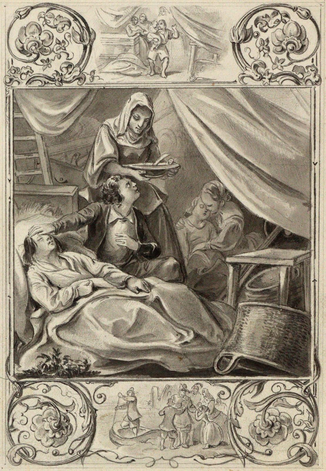 Verletzte auf dem Krankenbett. | Bild Nr.2