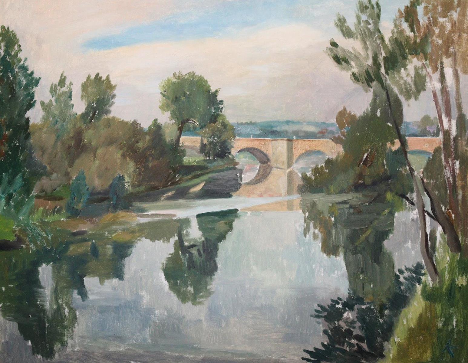 Neckarlandschaften. | Bild Nr.1