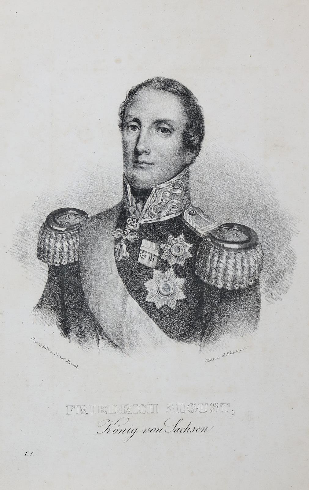 Sächsische Fürsten und Herrscher. | Bild Nr.1