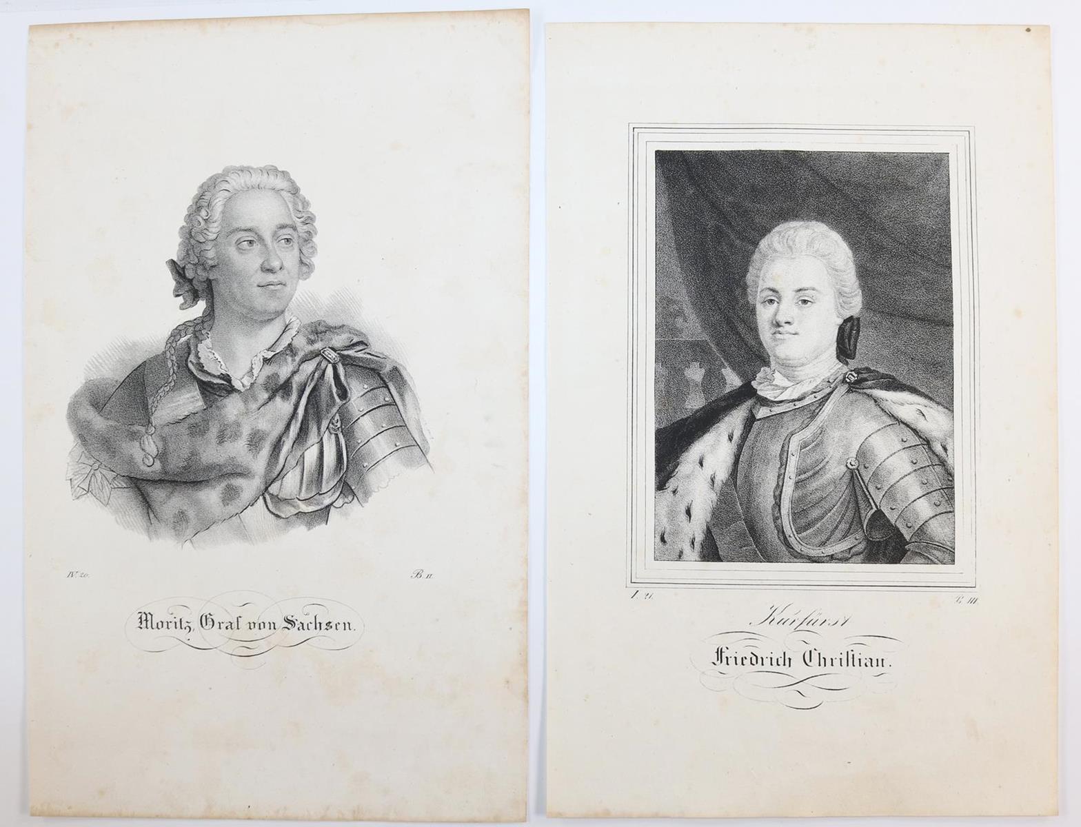 Sächsische Fürsten und Herrscher. | Bild Nr.6