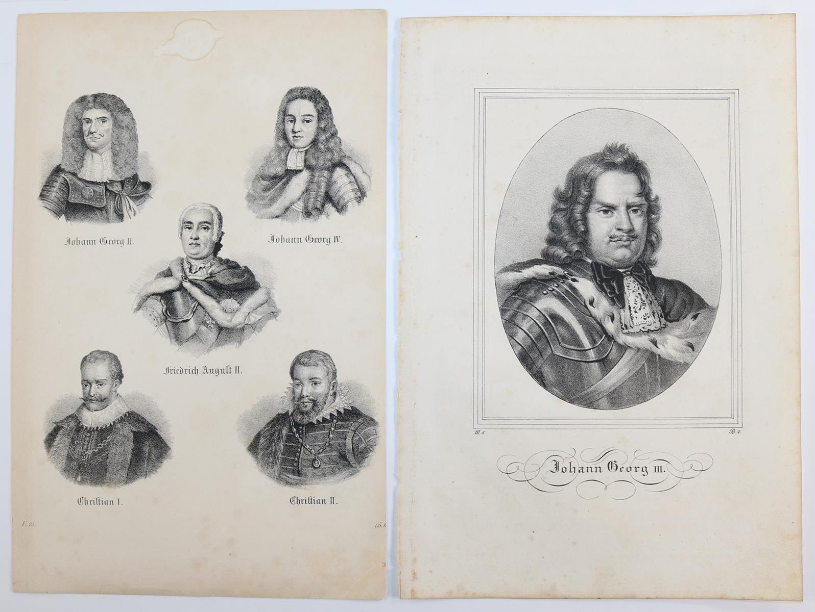 Sächsische Fürsten und Herrscher. | Bild Nr.7