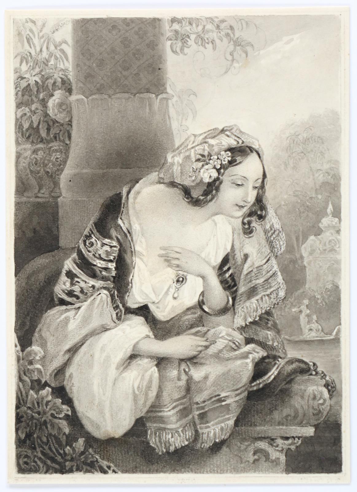 Inderin in Landestracht. | Bild Nr.1