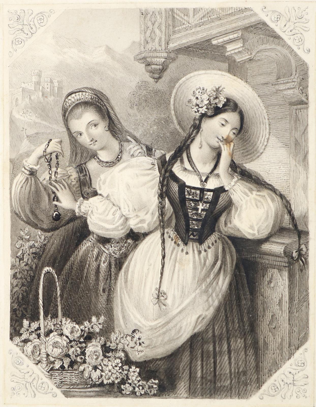 Schweizerin in Landestracht. | Bild Nr.1