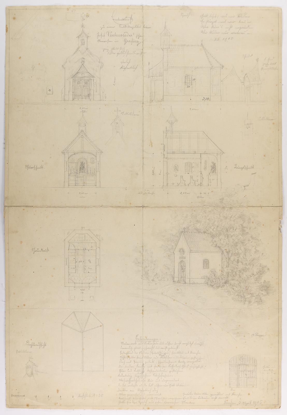Architekturzeichnung. | Bild Nr.1